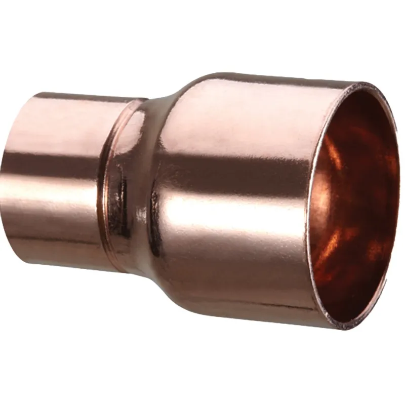 Nypel redukcyjny DN35x28 miedziany do lutowania Nypel redukcyjny DN35x28 miedziany do lutowania