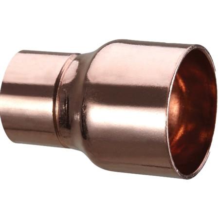 Nypel redukcyjny DN35x28 miedziany do lutowania