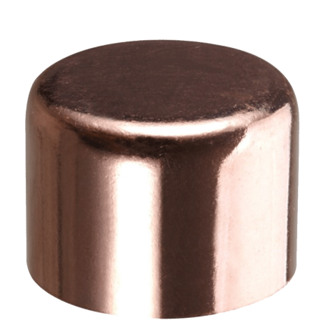 Zaślepka korek DN18 miedziana do lutowania