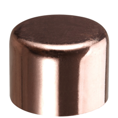 Zaślepka korek DN22 miedziana do lutowania