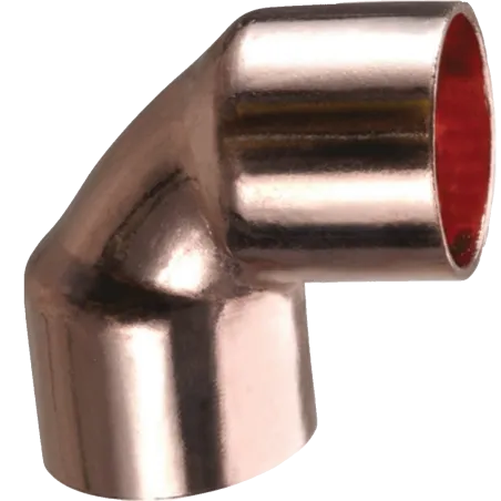 Kolanko DN15 miedziane do lutowania