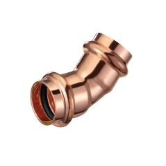 Kolanko DN18 miedziane 45 stopni Press profil V