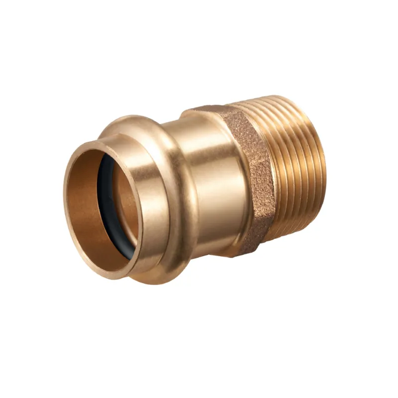 Nypel Press DN22X1/2” GZ mosiężny Nypel Press DN22X1/2” GZ mosiężny