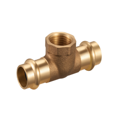 Trójnik Press DN18x1/2”GWx18 mosiężny