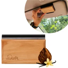 Drewniany zapach do samochodu DUFT Tobacco&Vanilia, naturalny dyfuzor z uchwytem