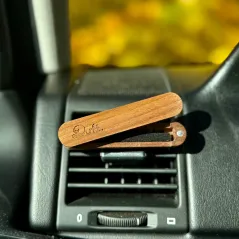 Zapach do samochodu DUFT Classic Drive – drewniany dyfuzor na kratkę +2 wkłady