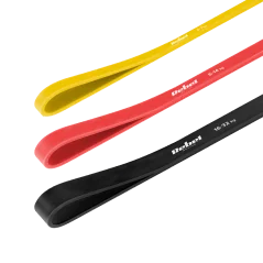 Zestaw gum do ćwiczeń TPE - Power Band PT-S3, 4-32 kg, 3 gumy TPE, REBEL ACTIVE