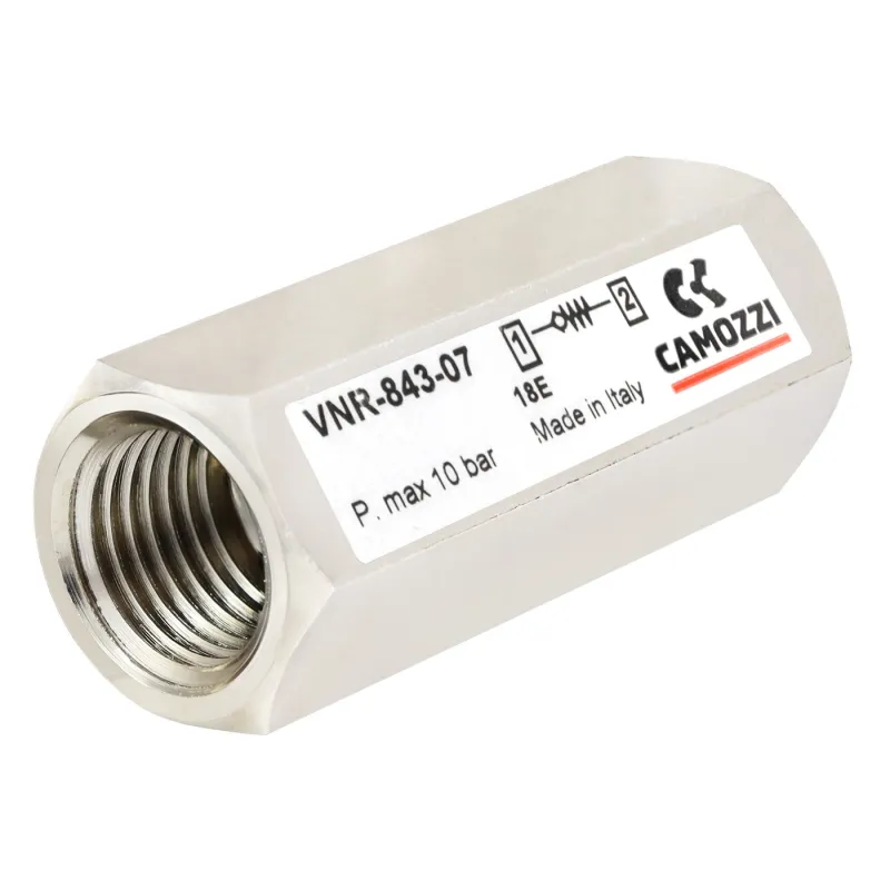 Zawór zwrotny 1/4" Camozzi