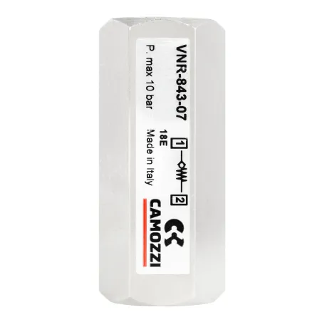 Zawór zwrotny 1/4" Camozzi