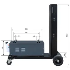 Wózek spawalniczy z chłodnicą 1700W MIG/MAG/TIG