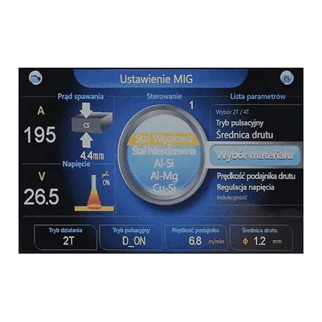 Półautomat spawalniczy 3w1 PERFECT BI-PULSE 261 Tower + Chłodnica 4x4 MIG/MAG/SYNERGIA/PULS/PODWÓJNY PULS/LUTOSPAWANIE/MMA Welde