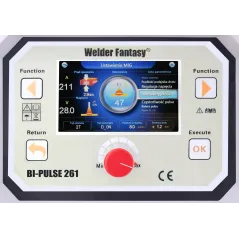Półautomat spawalniczy 3w1 PERFECT BI-PULSE 261 Tower Chłodnica 4x4