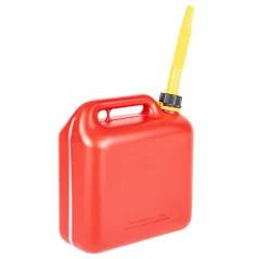 Kanister jednokomorowy 10l czerwony Rexxon z skalą pomiarową