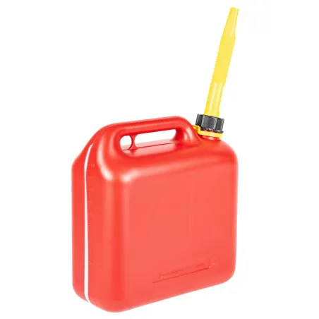 Kanister jednokomorowy 10l czerwony Rexxon z skalą pomiarową