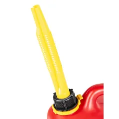 Kanister jednokomorowy 10l czerwony Rexxon z skalą pomiarową