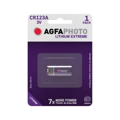 Bateria AgfaPhoto CR123 1szt./blist.