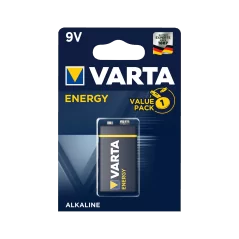 Bateria alkaliczna VARTA 9V ENERGY 1szt./bl.