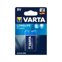 Bateria alkaliczna VARTA 9V LONGLIFE 1szt./bl.