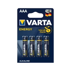 Bateria alkaliczna VARTA LR03 ENERGY 4szt./bl.