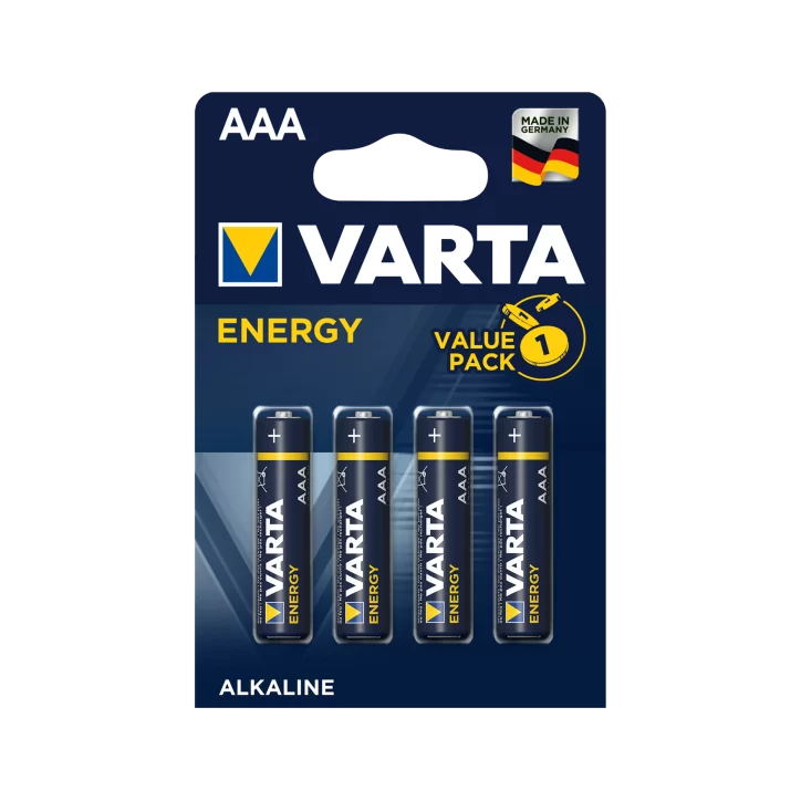 Bateria alkaliczna VARTA LR03 ENERGY 4szt./bl.