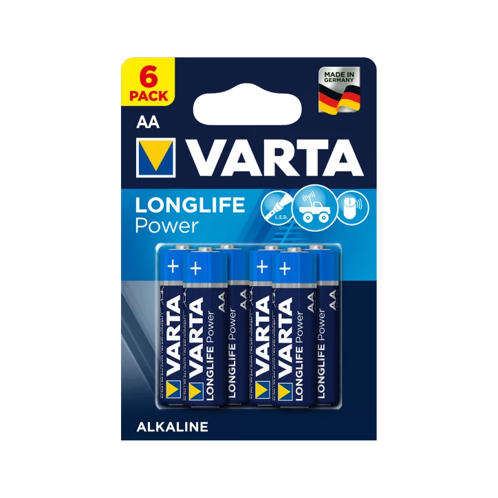 Bateria alkaliczna VARTA LR06 LONGLIFE 6szt./bl.