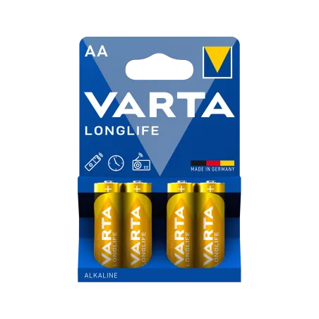 Bateria alkaliczna VARTA LR06 LONGLIFE POWER 4szt./bl.
