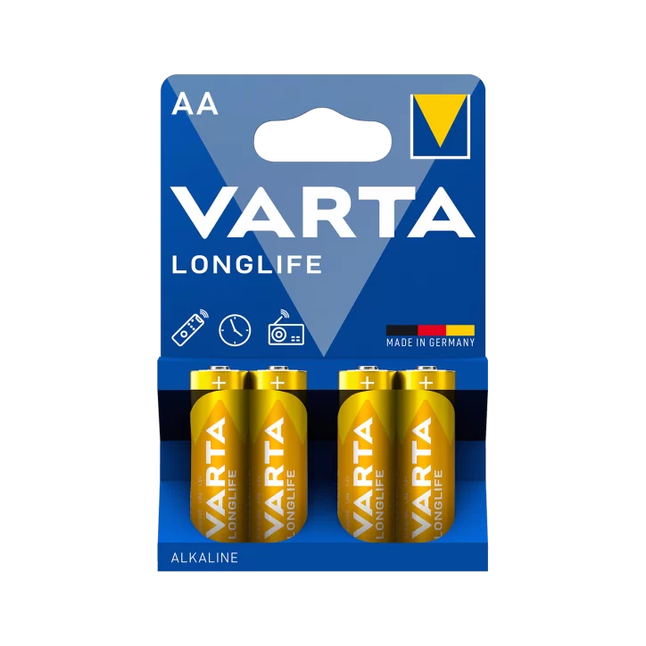 Bateria alkaliczna VARTA LR06 LONGLIFE POWER 4szt./bl.