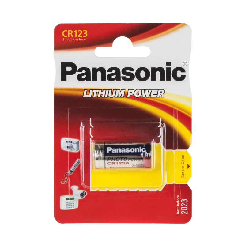 Bateria PANASONIC CR123 1szt/bl