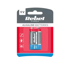 Baterie alkaliczne REBEL 9V 6LR61