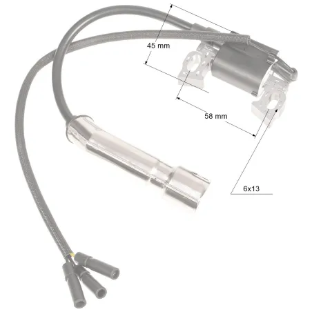 Moduł zapłonowy Loncin cewka H200 570 CZĘŚĆ ORYGINALNA
