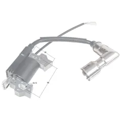 Moduł zapłonowy Loncin cewka LC1P75F CZĘŚĆ ORYGINALNA