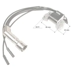 Moduł zapłonowy Loncin cewka LC170F CZĘŚĆ ORYGINALNA