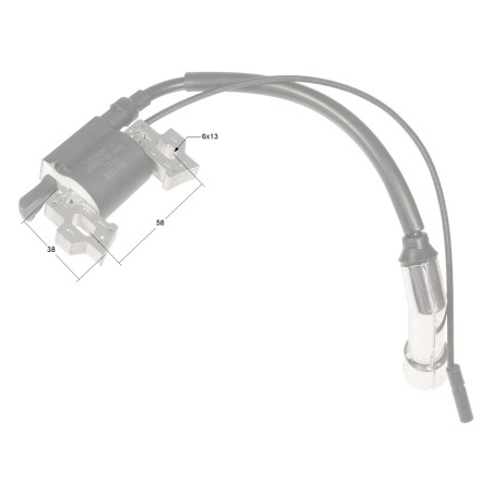 Moduł zapłonowy Loncin cewka LC168F-1 LC170F CZĘŚĆ ORYGINALNA