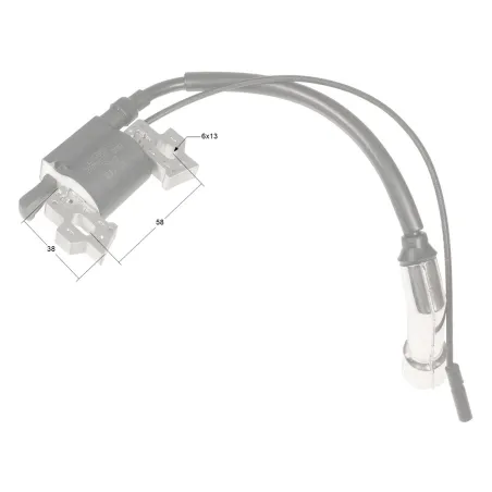 Moduł zapłonowy Loncin cewka LC168F-1 LC170F CZĘŚĆ ORYGINALNA