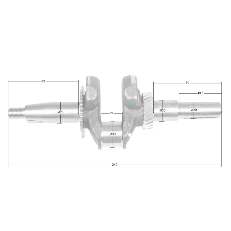 Wał korbowy Cedrus wertykulator CEDWR02R