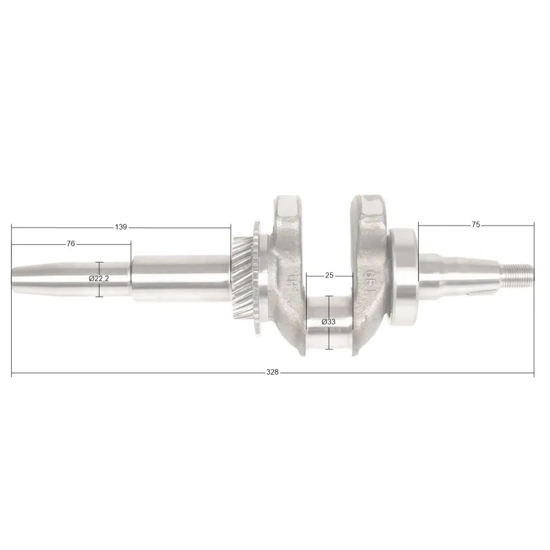 Wał korbowy Loncin G270F-G CZĘŚĆ ORYGINALNA