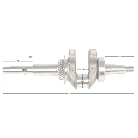 Wał korbowy Loncin G270F-G CZĘŚĆ ORYGINALNA