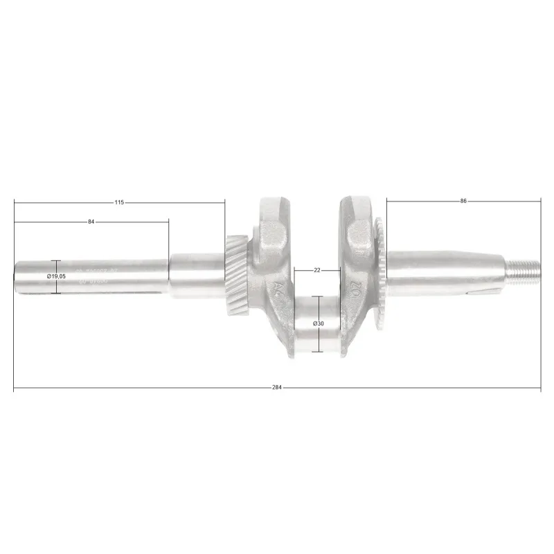 Wał korbowy Loncin LC170FS CZĘŚĆ ORYGINALNA