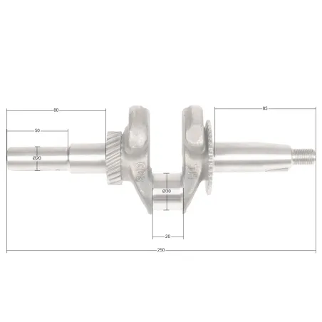 Wał korbowy Loncin G210FA CZĘŚĆ ORYGINALNA