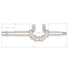 Wał korbowy Loncin LC1P65FE CZĘŚĆ ORYGINALNA