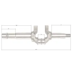 Wał korbowy Loncin LC1P65FE CZĘŚĆ ORYGINALNA