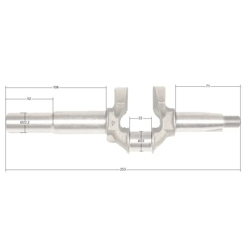 Wał korbowy Loncin LC1P65FE CZĘŚĆ ORYGINALNA
