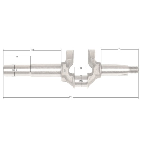 Wał korbowy Loncin LC1P65FE CZĘŚĆ ORYGINALNA