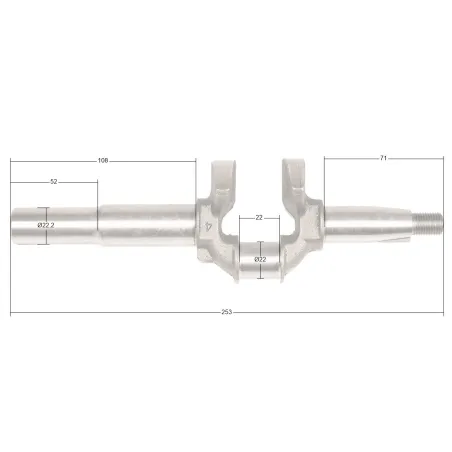 Wał korbowy Loncin LC1P65FE CZĘŚĆ ORYGINALNA