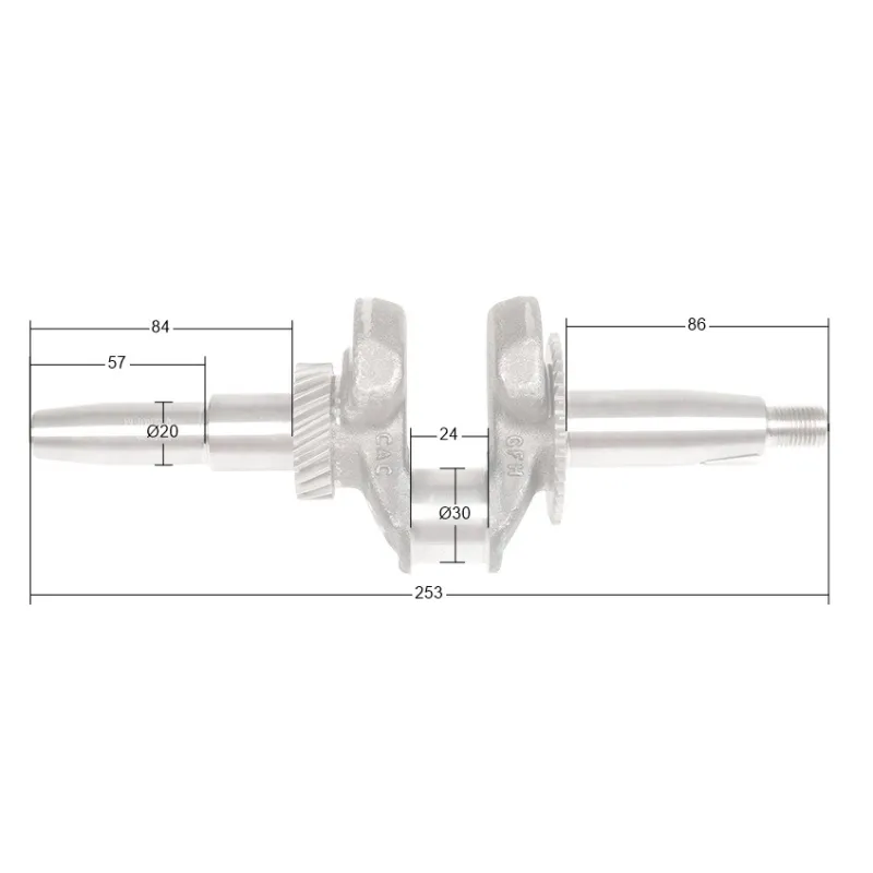 Wał korbowy Loncin LC3500-AS CZĘŚĆ ORYGINALNA