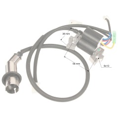 Moduł zapłonowy Loncin LC7500I LC7000I CZĘŚĆ ORYGINALNA