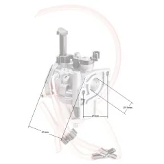 Gaźnik B&S Powersmart P2000 CZĘŚĆ ORYGINALNA