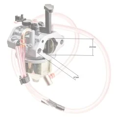 Gaźnik B&S Powersmart P3000 CZĘŚĆ ORYGINALNA