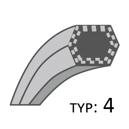 Pasek MTD napęd noży RTHJLXTXAA94 /13x2443/