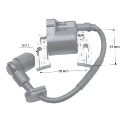 Moduł zapłonowy Honda GX620 GX670 prawa